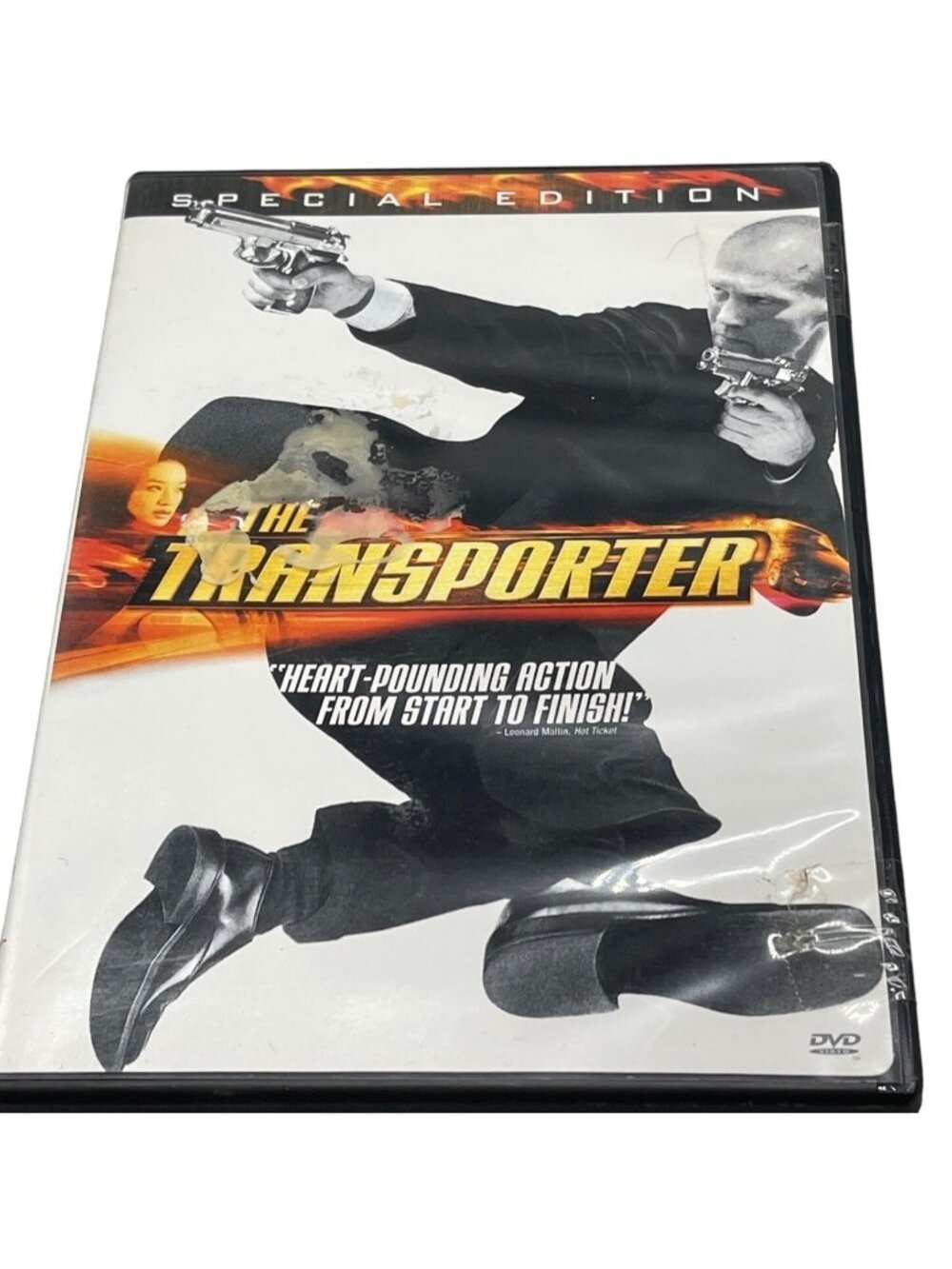 The transporter DVD 2002 Dolby digital 92 min PG-13 english READ